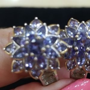 Tanzanite earrings
